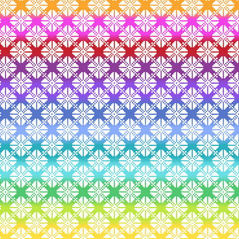 Rainbow Wonderland Cotton Fabric