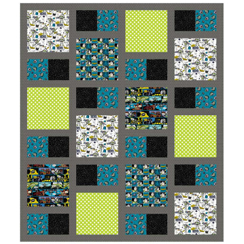 Buzz Lightyear All Squared Up Quilt Kit