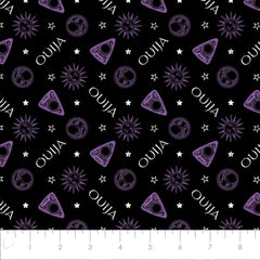 Ouija Board Cotton Fabric