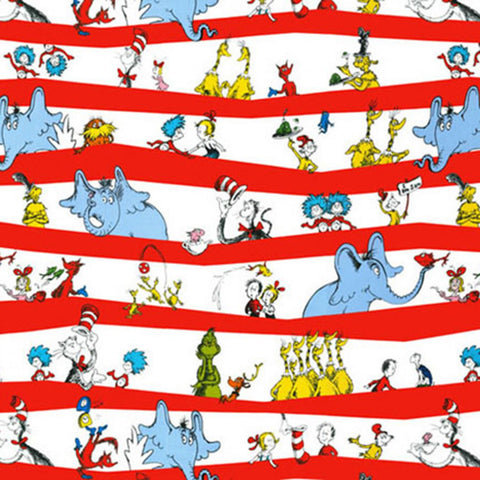 Dr. Seuss <br> Border Stripe