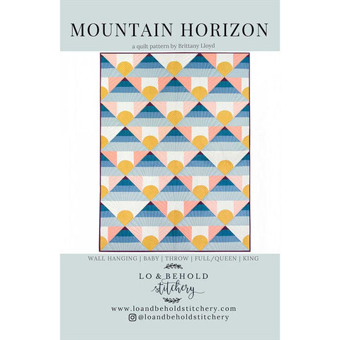 Mountain Horizon Quilt Pattern