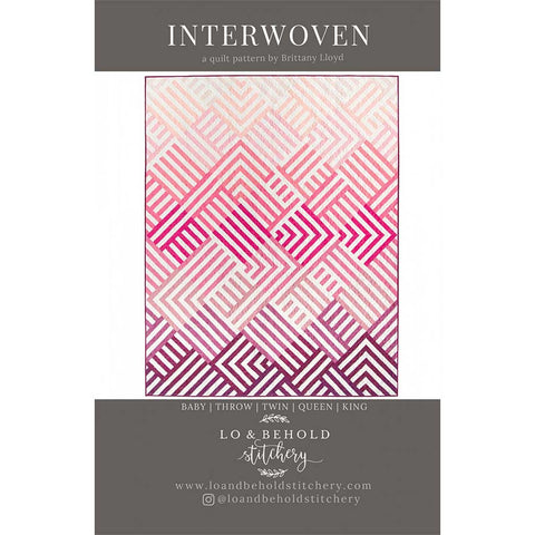 Interwoven Quilt Pattern