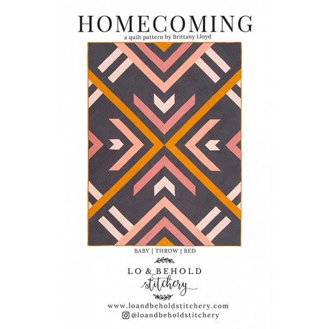 Homecoming Quilt Pattern