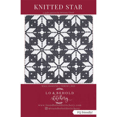 Knitted Star Quilt Pattern