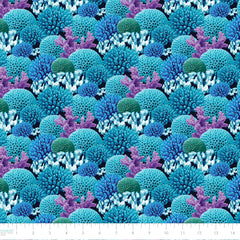 Ocean Story Cotton Fabric