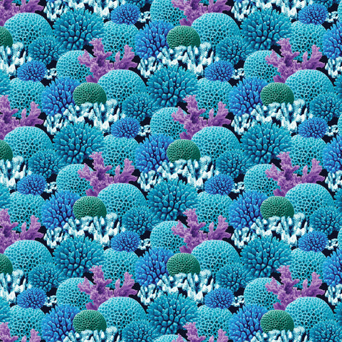 Ocean Story Cotton Fabric