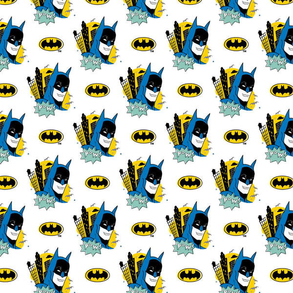 DC Comics Super Hero Doodles <br> Batman Pow Doodle White