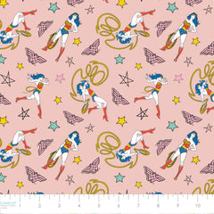 Wonder Woman Cotton Fabric