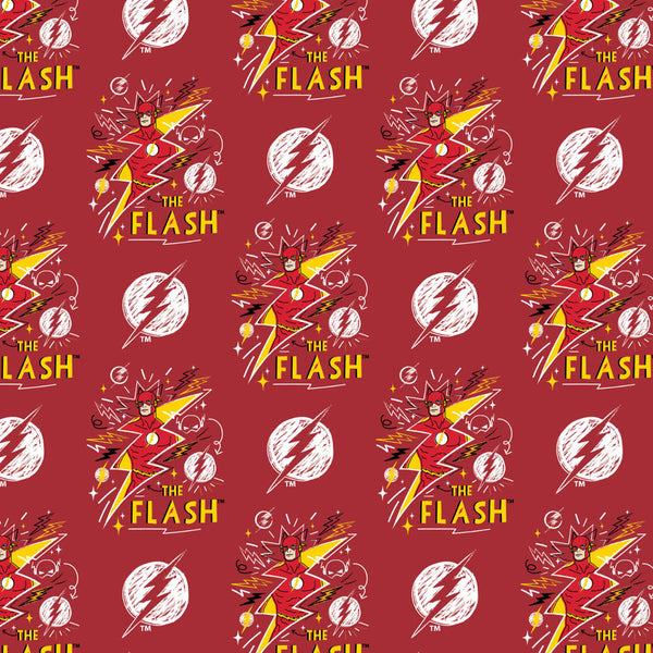 DC Comics Super Hero Doodles <br> The Flash Hero Toss Doodle Dark Red