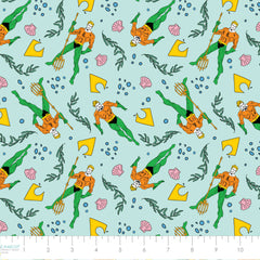 Aquaman Cotton Fabric