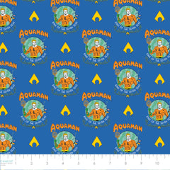 Aquaman Cotton Fabric