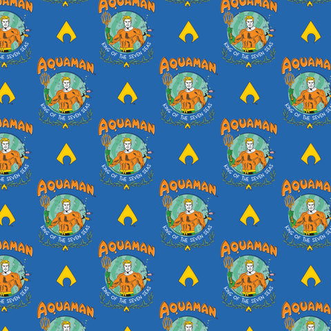 Aquaman Cotton Fabric