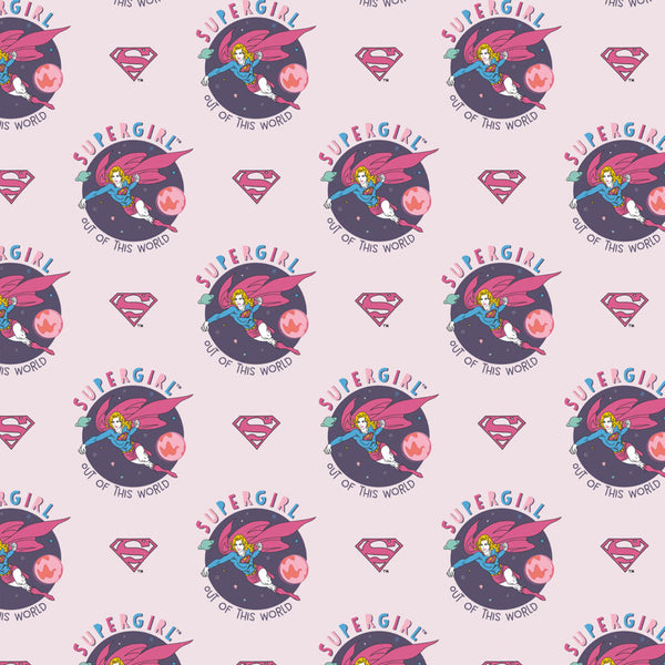 DC Comics Super Hero Doodles <br> Supergirl Badge Doodle Pink