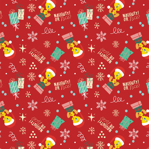 Character Winter Holiday <br> Tweety Gift Toss Red