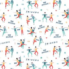 Friends Cotton Fabric