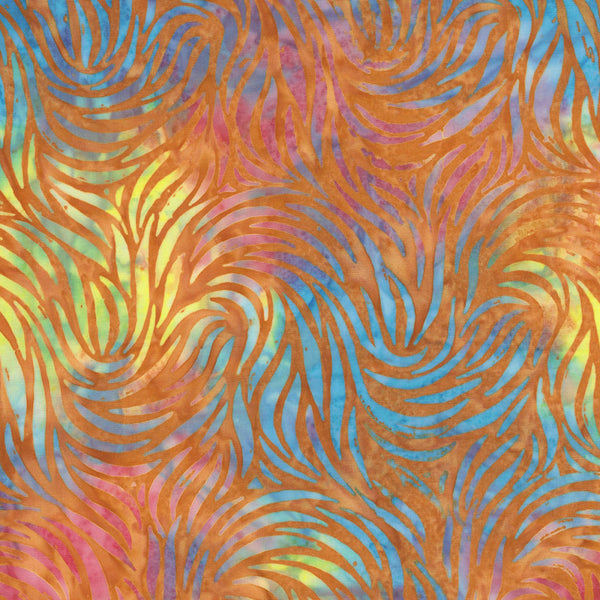 Quiltessentials Splash Batiks <br> Palm Coral Reef