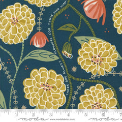 Imaginary Flowers <br> Matisses Garden Midnight