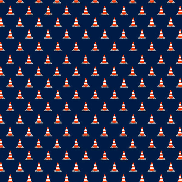 Work Zone <br> Traffic Cones Navy