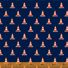 Work Zone <br> Traffic Cones Navy