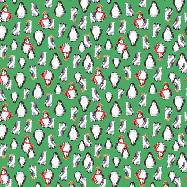 Snow Day <br> Penguins Green