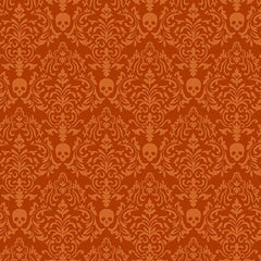 Spooky Night <br> Spooky Small Damask Orange