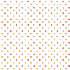 Porkopolis <br> Multicolor Dots White