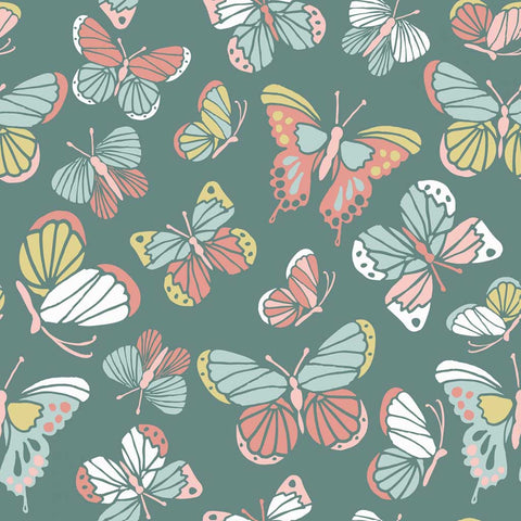 Blossom and Grow <br> Butterfly Toss Teal