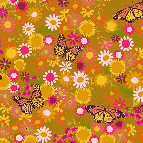 Wildflowers <br> Monarchs and Flowers Yarrow