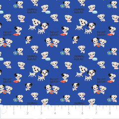 2 Yard Precut <br> Disney It's a Small World <br>Zooming Around