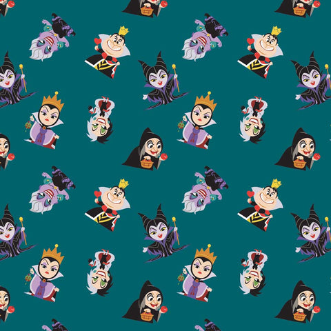 2 Yard Precut <br> Disney It's a Small World <br>Villains Gather