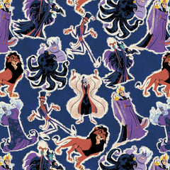 Disney Villains Mayhem <br> Villain Cut-Out Collage Blue