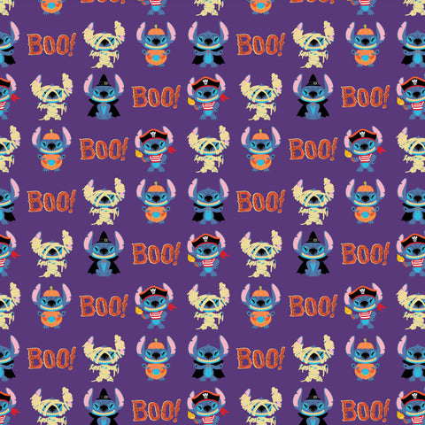 Character Halloween <br> Stitch Boo Purple