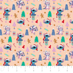 Character Winter Holiday <br> Stitch Festive Holidays Peach
