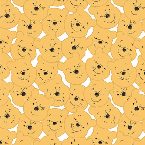 Winnie the Pooh <br> All About Me <br> Pooh Faces White