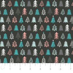 Merry Penguins <br> Trees Black