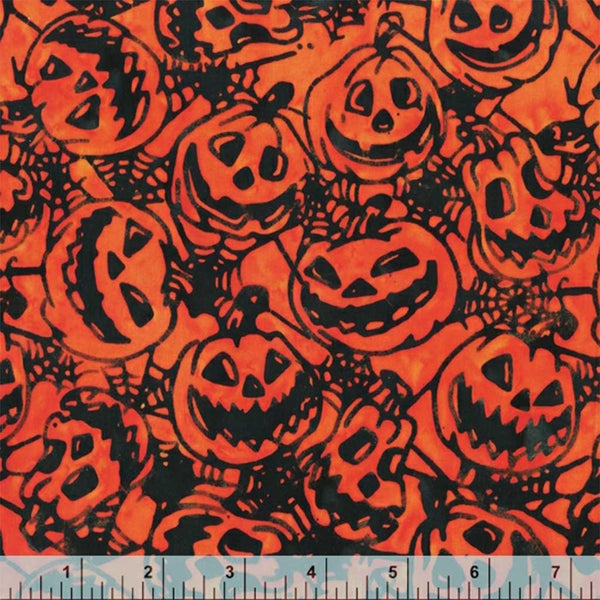 Four Seasons <br> Fall Pumpkins Happy Batik