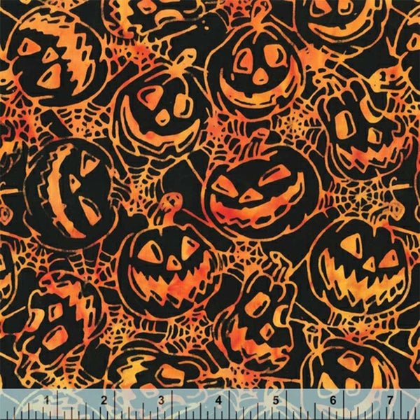 Four Seasons <br> Fall Pumpkins Halloween Batik