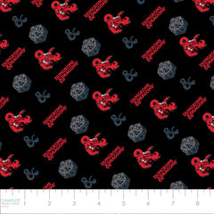 Dungeons & Dragons Cotton Fabric