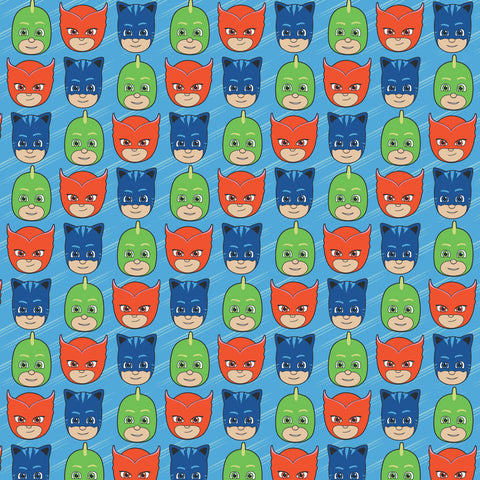 PJ Masks Cotton Fabric