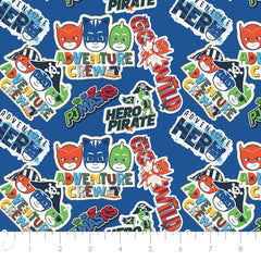 PJ Masks Cotton Fabric