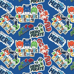 PJ Masks Cotton Fabric