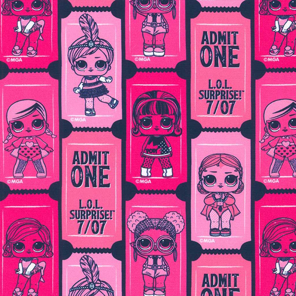 Surprise! Dolls Double Feature Admit One Pink