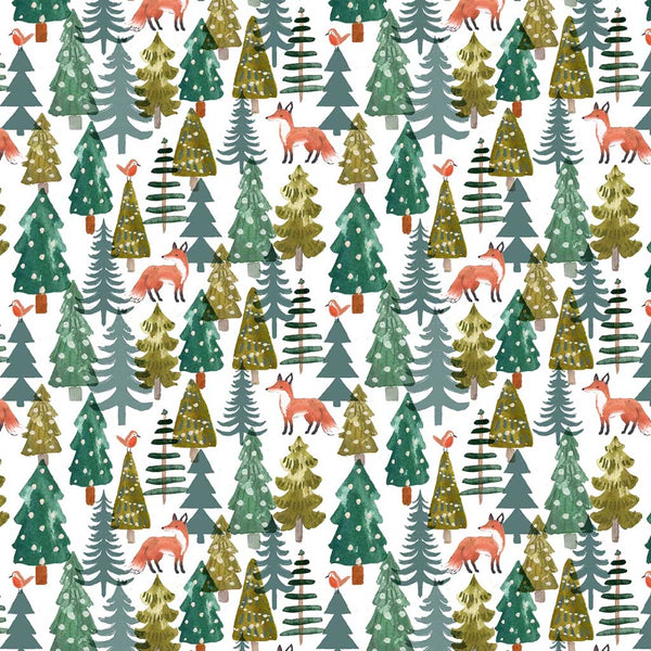 Baby It's Cold Outside <br> Fox Forest White