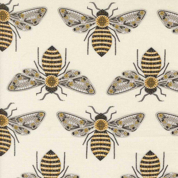 Bee Garden <br> Bees Porcelain Metallic
