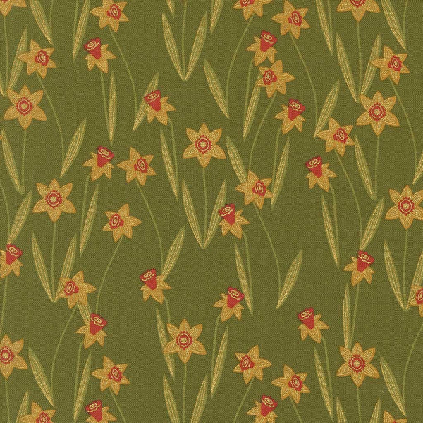 Bee Garden <br> Darling Daffodils Ivy Metallic