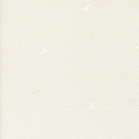 Textured white fabric pattern