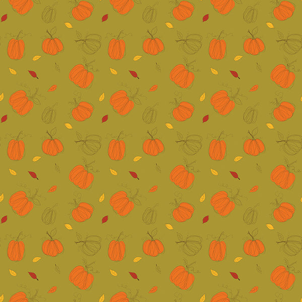 Adel in Autumn <br> Pumpkins Olive