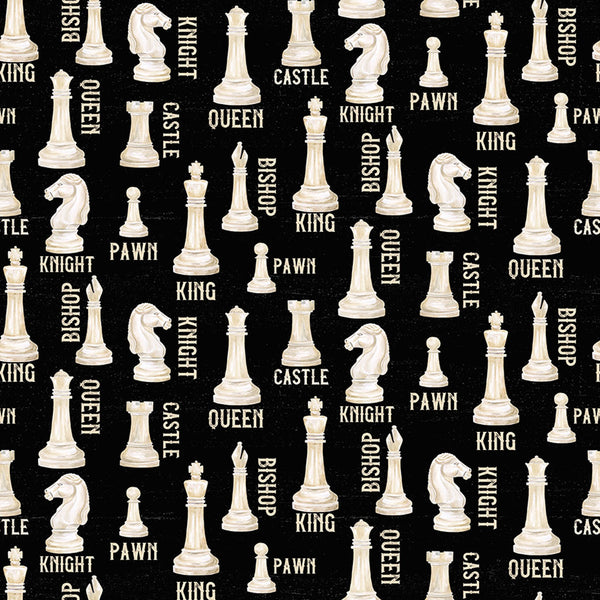 I'd Rather Be Playing Chess <br> Pieces Black