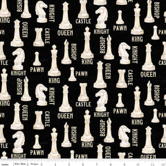 Chess Cotton Fabric