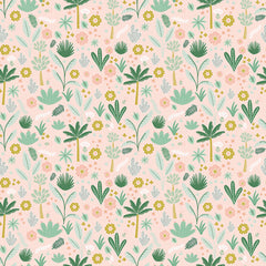 Hibiscus Cotton Fabric